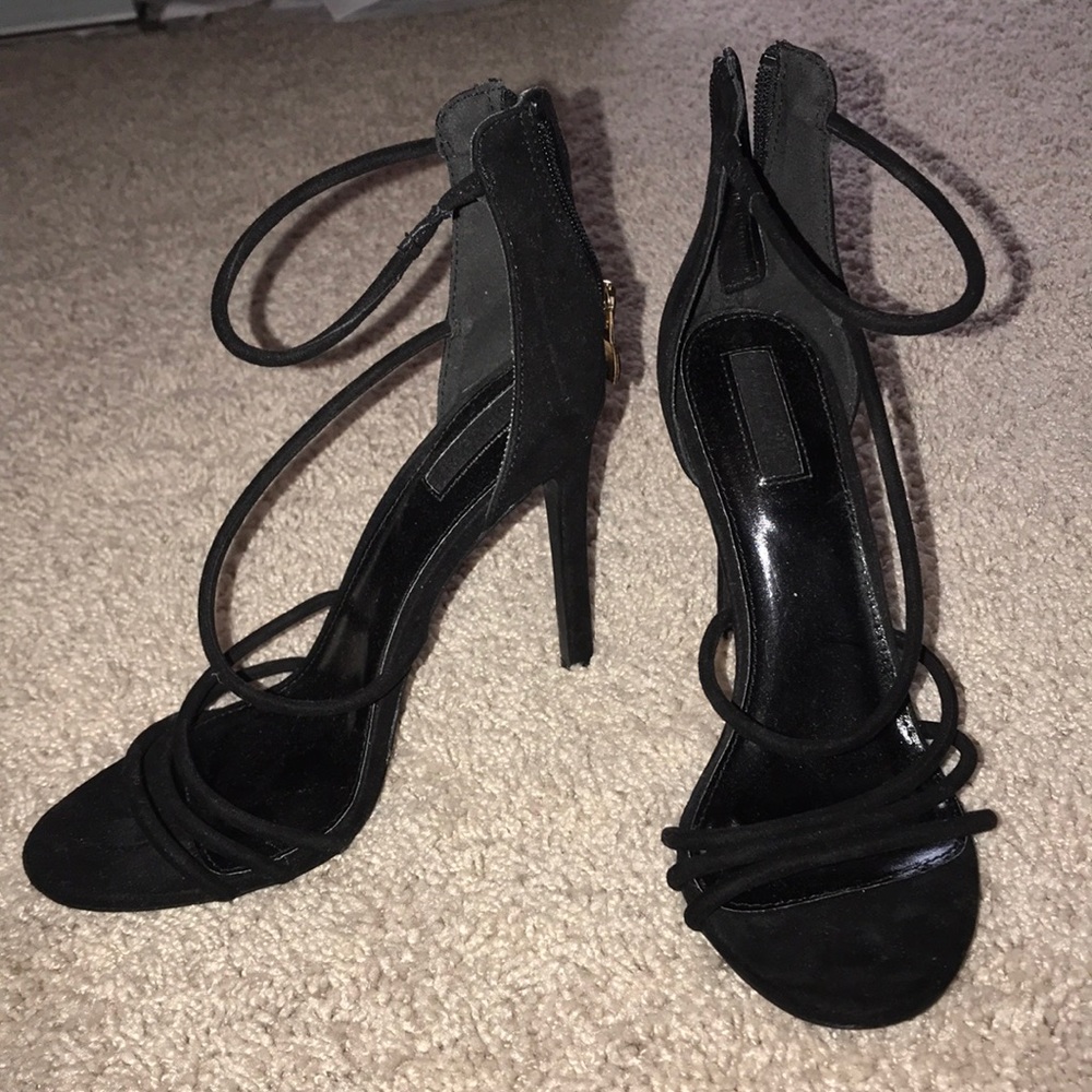 laced heels